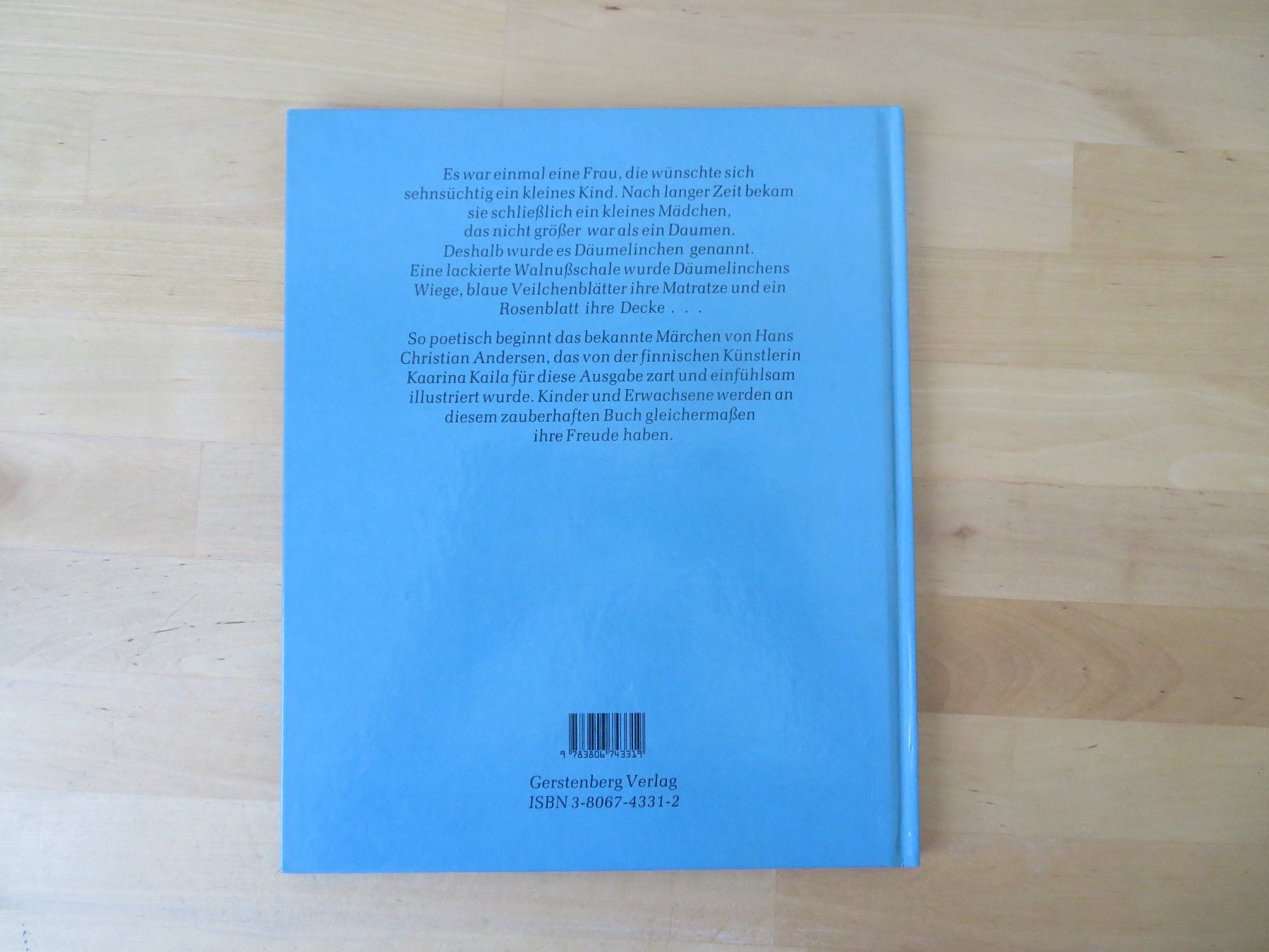 Libri: DÄUMELINCHEN Hans Christian Andersen – Usato da Zürich venduto da piroma 7