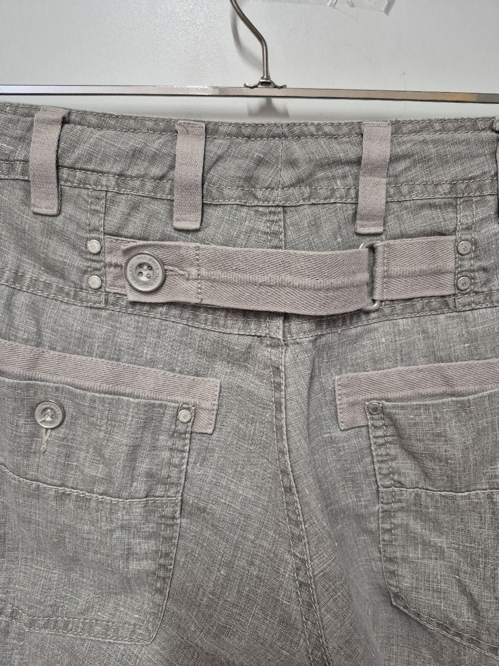 Nile Pantaloni: NILE Capri Hose Gr.S 100% Leinen – Usato da Merligen venduto da muss_haben 3