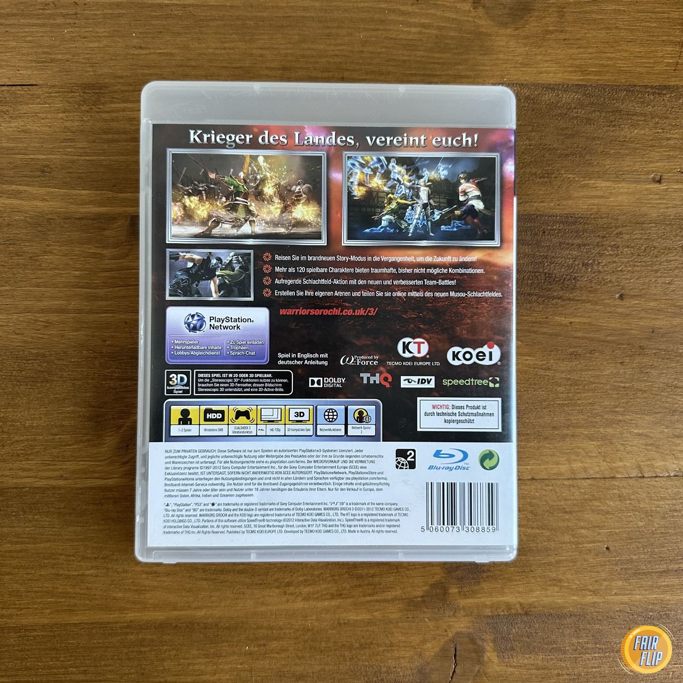 Spiele: PS3 Warriors Orochi 3 – Gebraucht aus Luzern von fairflip 2