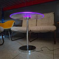 Lighting Coffee-Table, Leuchtender Beistelltisch Glastisch