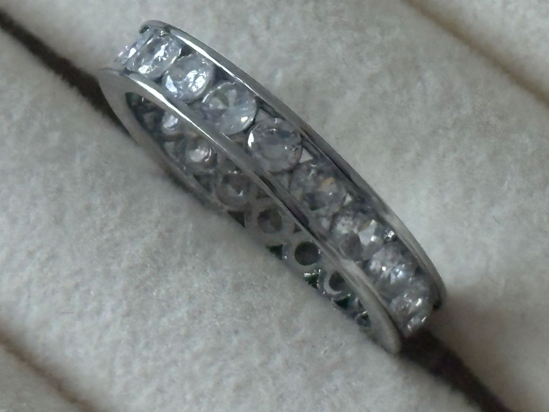 Ringe: Luxus Elegante Gr.18/8 Ring Memoire  Farbe Silber – Gebraucht aus Biel-Bienne von Roserosse13 2
