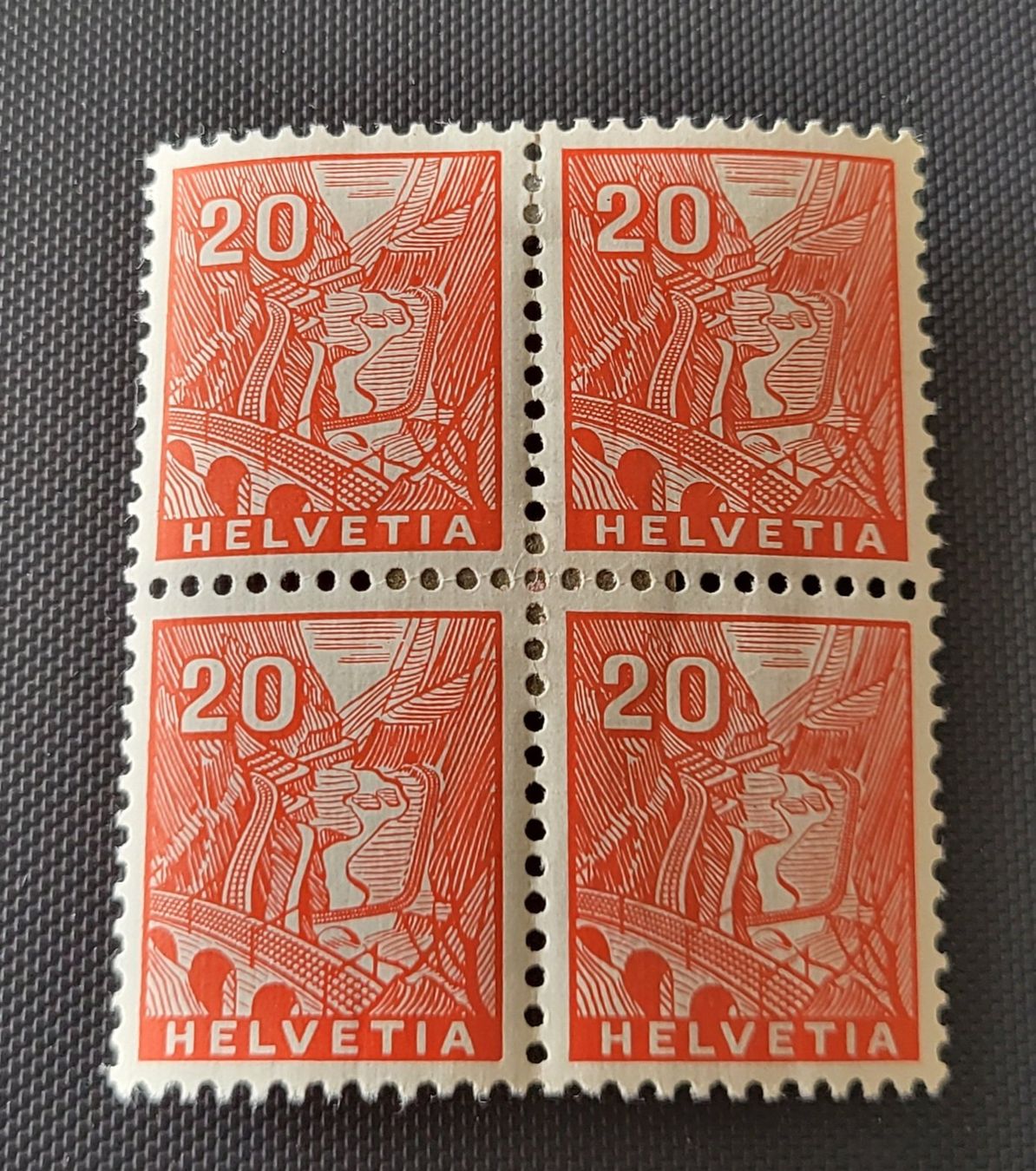 Tutti i francobolli: Viererblock briefmarke – Usato da St Gallen venduto da Stampsalshobby