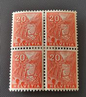Viererblock briefmarke