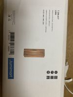Wandleuchte LINN Holz neu mit Kabel und Stecker