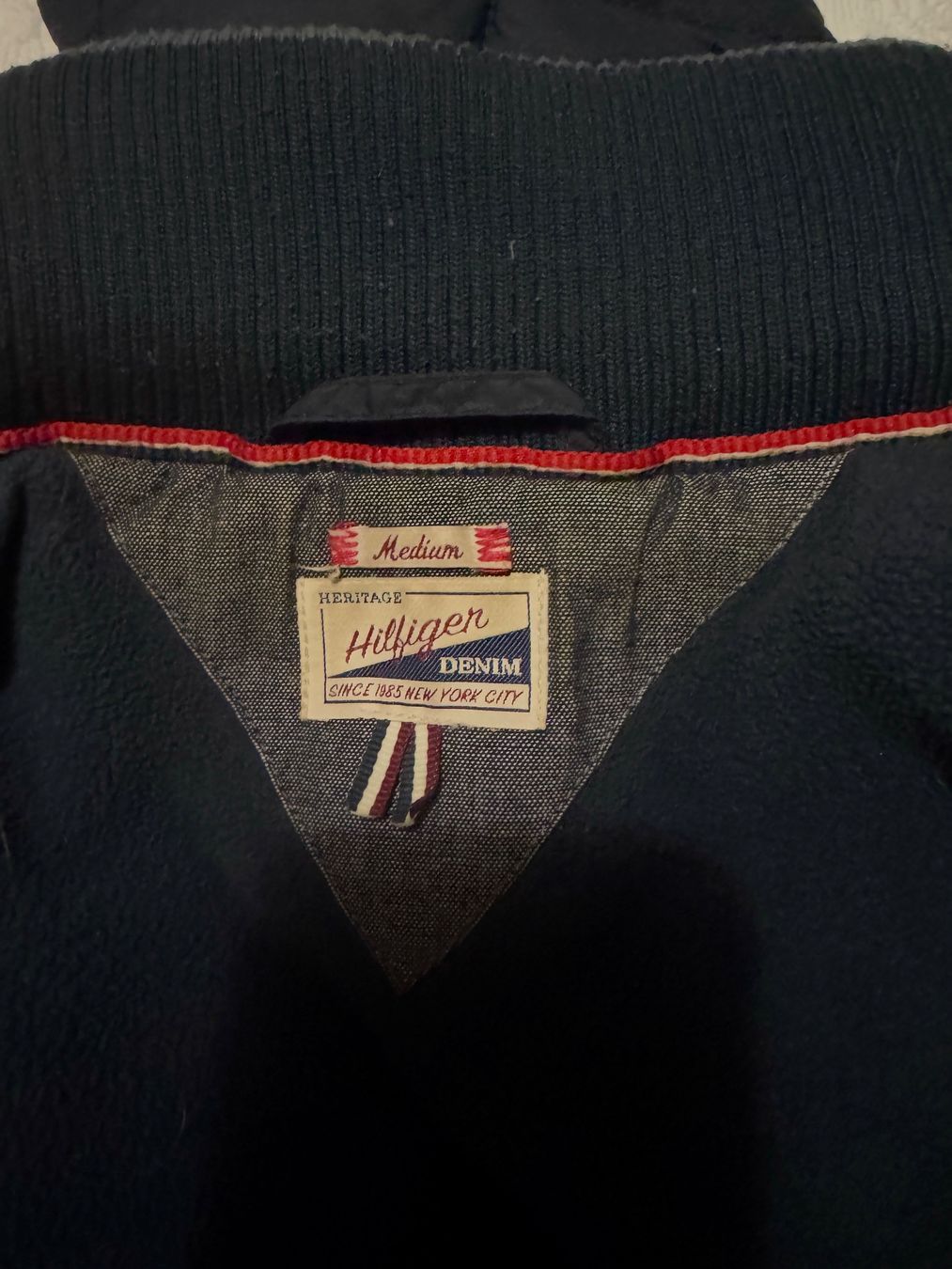Tommy Hilfiger Giacche: Jacke Hilfiger Demin, blau, Grösse M – Usato da Erlinsbach SO venduto da Romstrasse 4