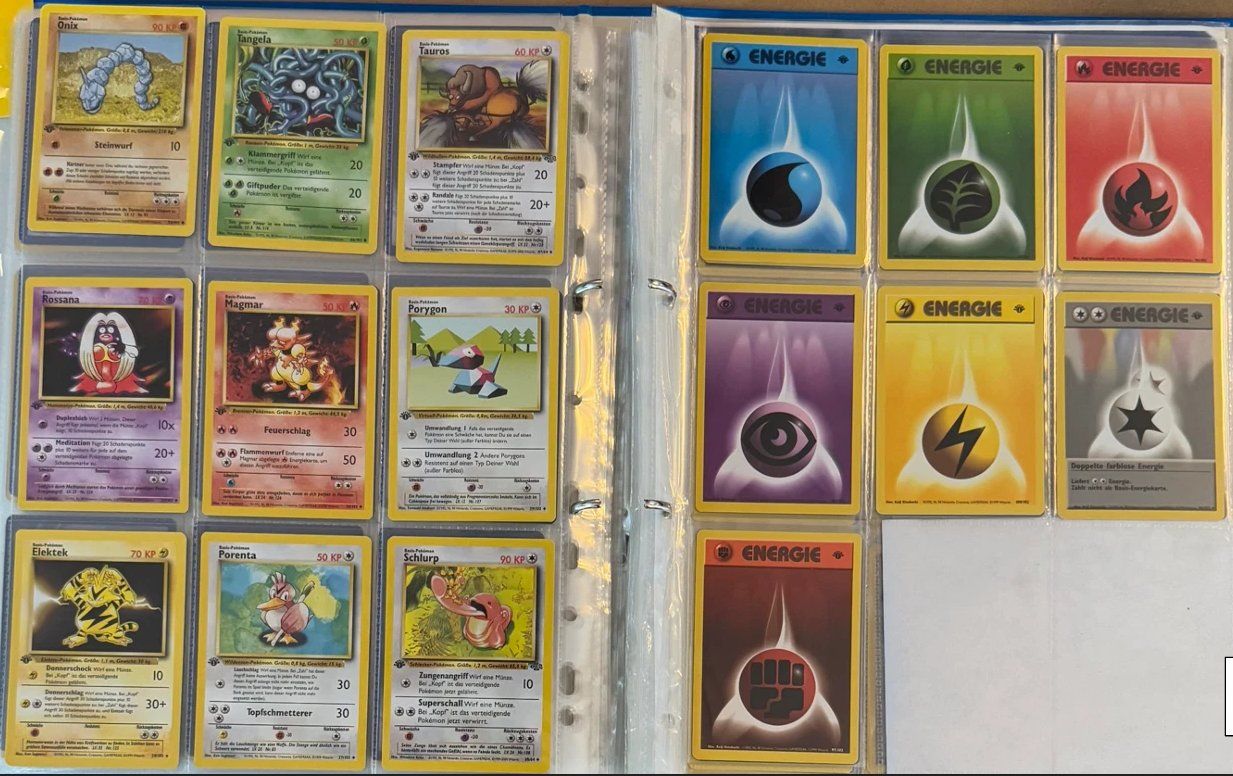 Pokémon Cartes à collectionner: Pokemon Karten Sammlung 1 Edition – D'occasion à Sitterdorf par mat_5c6v 7