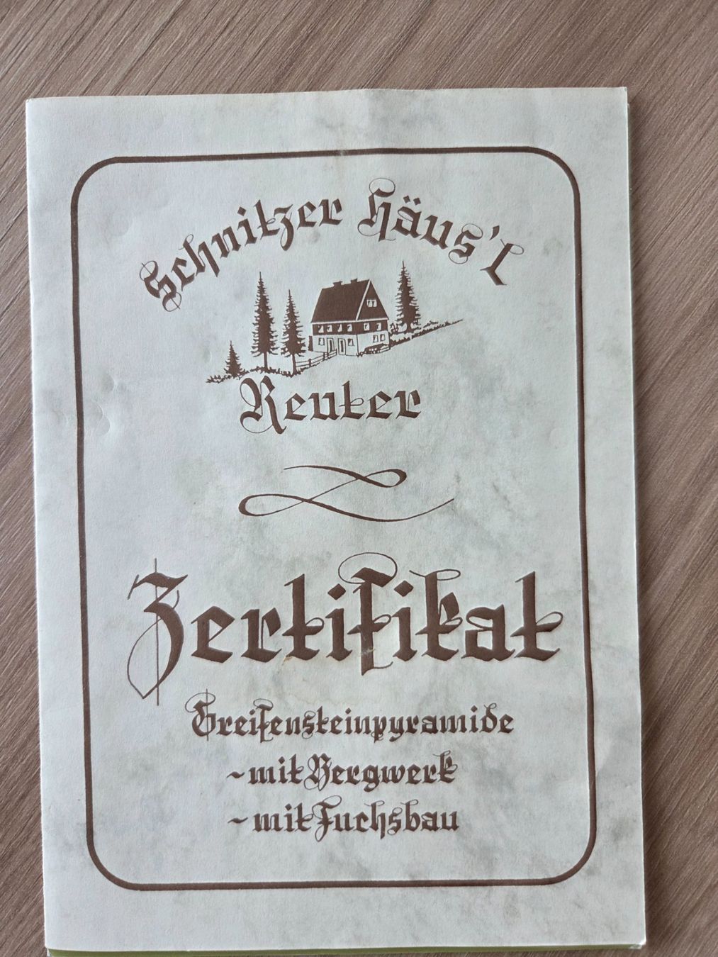 Articoli in legno: Greifensteinpyramide, echte Handarbeit, aus dem Erzgebirge – Usato da Tann venduto da WiesnDiesl 5