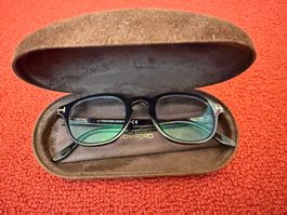 Tom Ford TF 5698-B 001 Brille schwarz 48-23-145 mit Etui