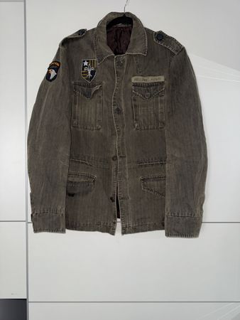 OLIVGRÜNE MILITÄRJACKE HELLENIC ARMY