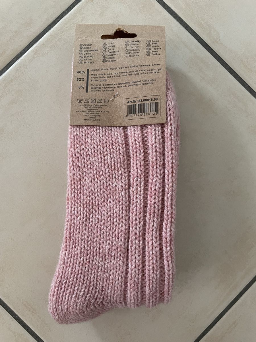 Calze: Calze in alpaca e lana  – Nuovo e nell'imballaggio originale da Gorduno venduto da cha_9lgw 1