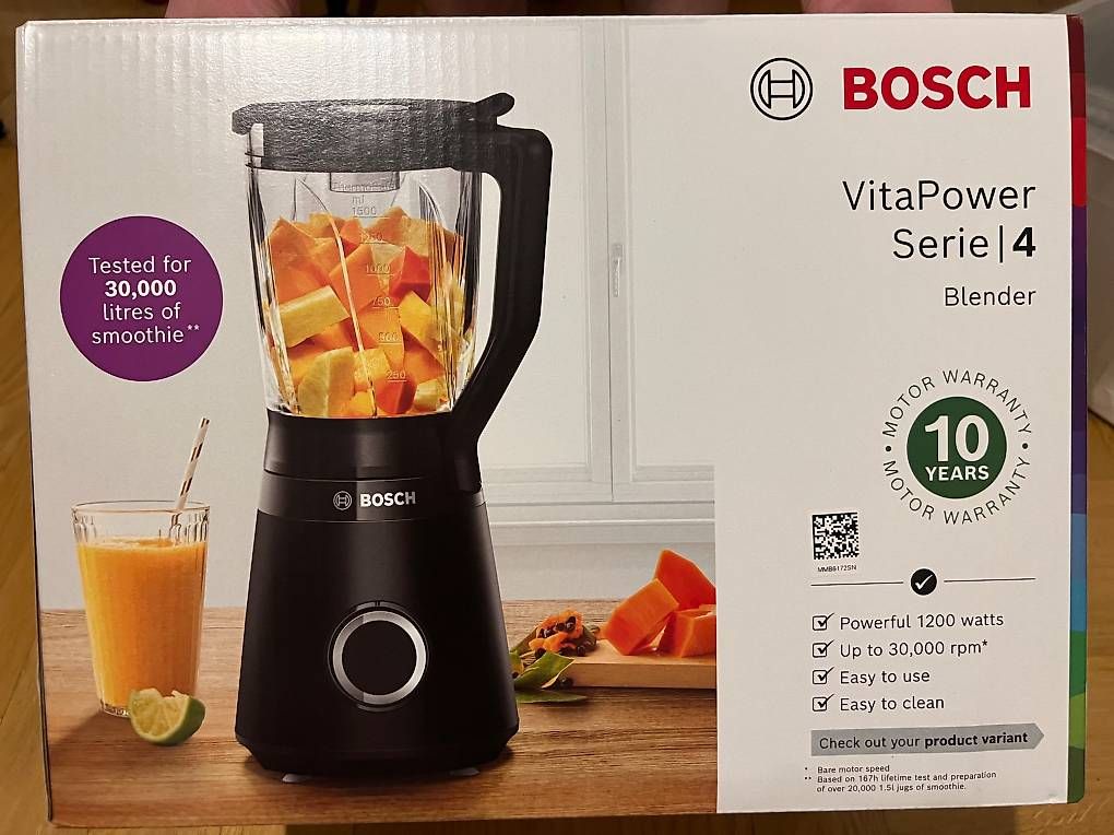 Elettrodomestici da cucina: Blender Bosch VitaPower Serie 4 Standmixer – Usato da Basel venduto da car_sym8