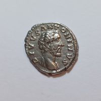 Denarius (Divus) Antoninus Pius (138-161) Römisches Reich