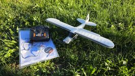 EazyRC PA-18 Super Cub 540mm RTF – RC Flugzeug (Top Zustand!