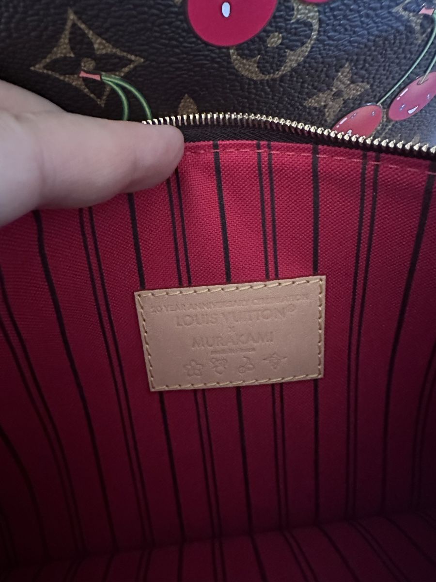 Louis Vuitton Taschen: Murakami 🍒Louis Vuitton Neverfull mm – Neu (gemäss Beschreibung) aus Gossau SG von marotta01 5