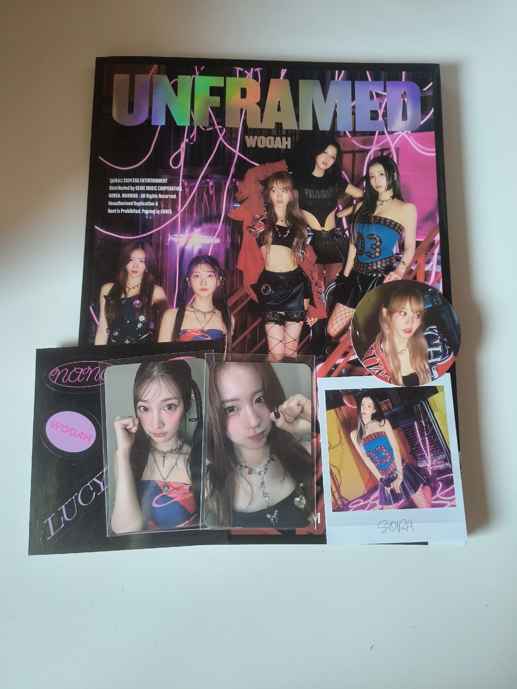 CD: WOOAH Unframed 2nd Mini Album – Nuovo (secondo la descrizione) da Zweisimmen venduto da val_2njg 1