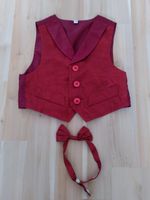 ELEGANTES GILET MIT PASSENDER FLIEGE FÜR JUNGEN GR.74/80