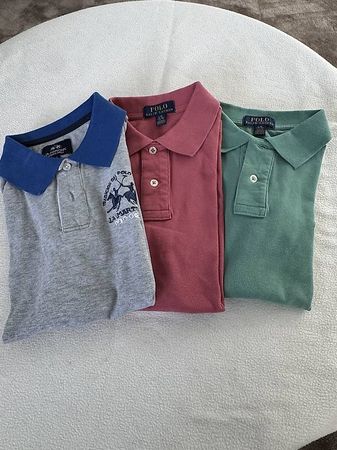 2x Polo Ralph Lauren Grösse 14-16, La Martina Gr S