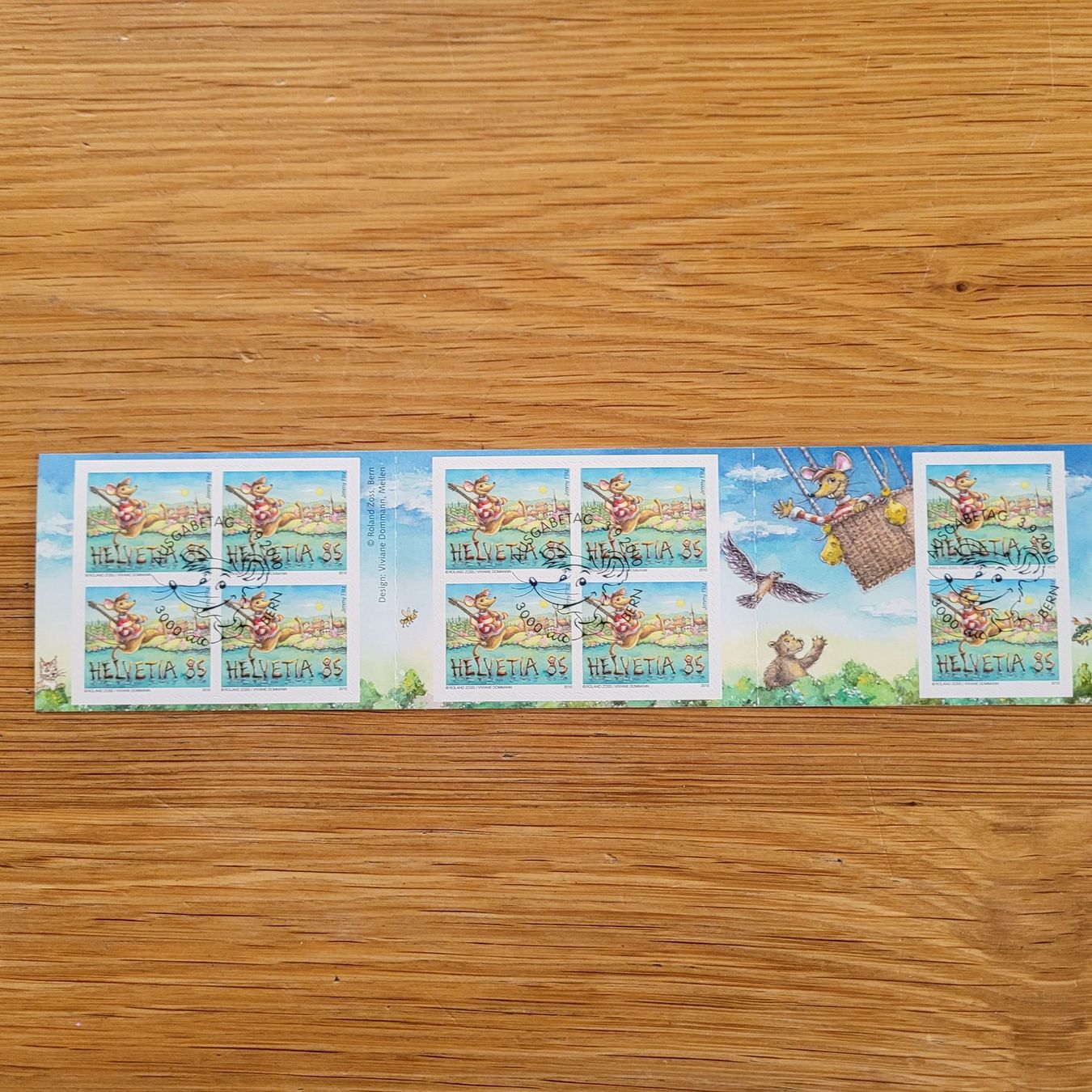 Tous les timbres: Markenheftchen CH ET Bern 2010 Jimmy – D'occasion à Biel/Bienne par Destockweb