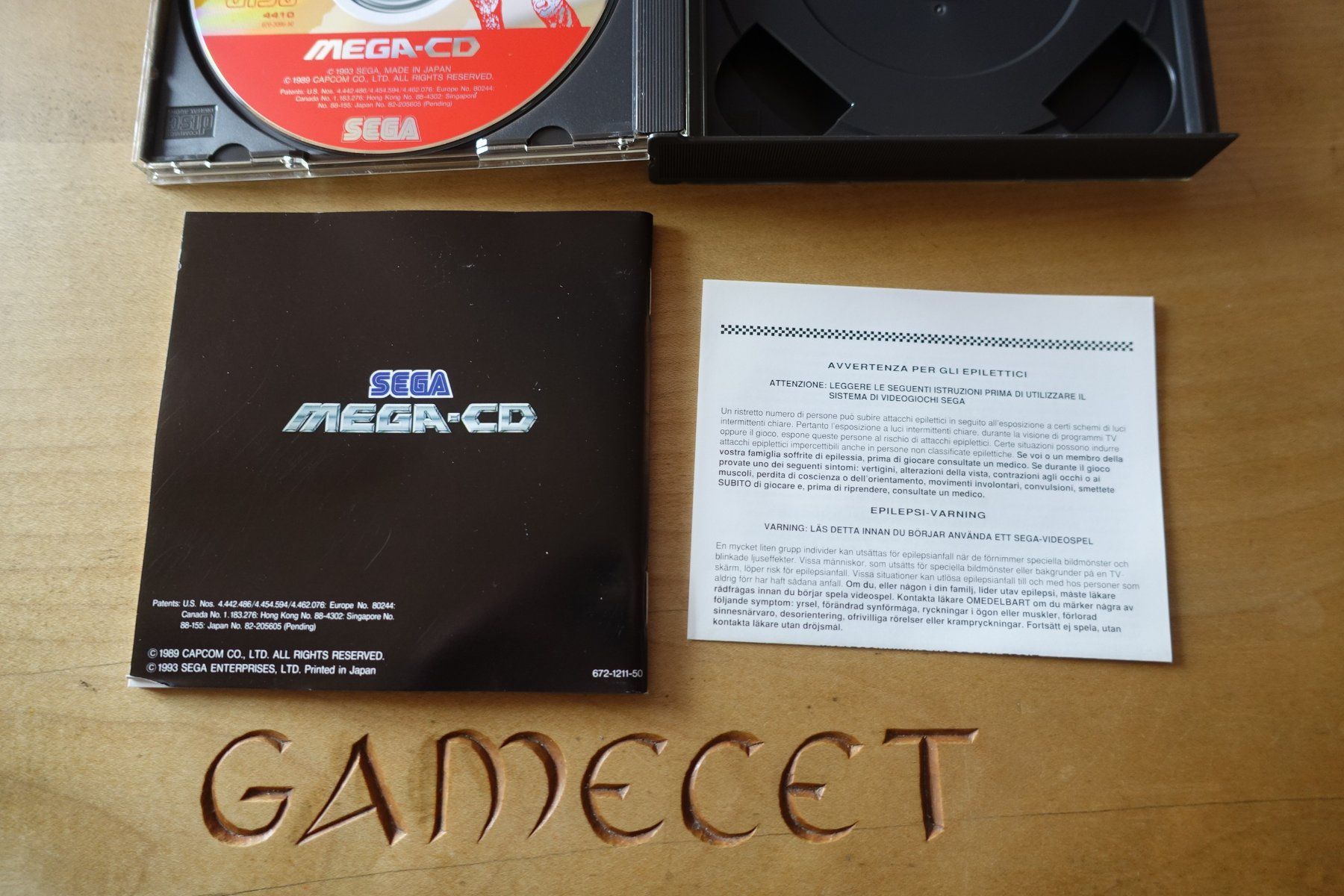 Sega Giochi: Final Fight CD mit Spine - Rar – Usato da Steinach venduto da Gamecet 7