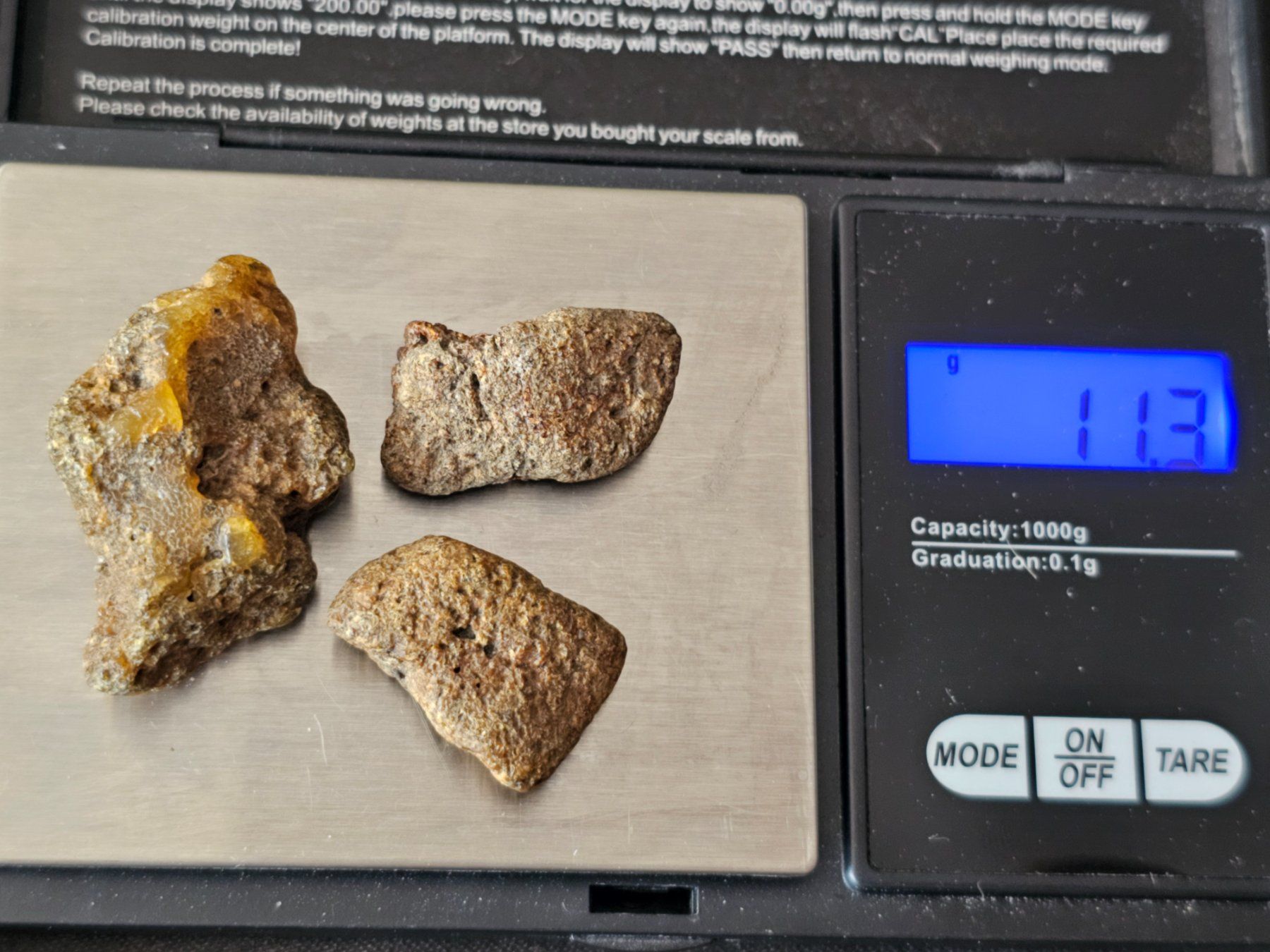 Minerali & Pietre curative: 11gr Rohbernstein echt Roh Bernstein baltisch selten raw – Nuovo (secondo la descrizione) da Riedt b. Erlen venduto da Gottestraene 8