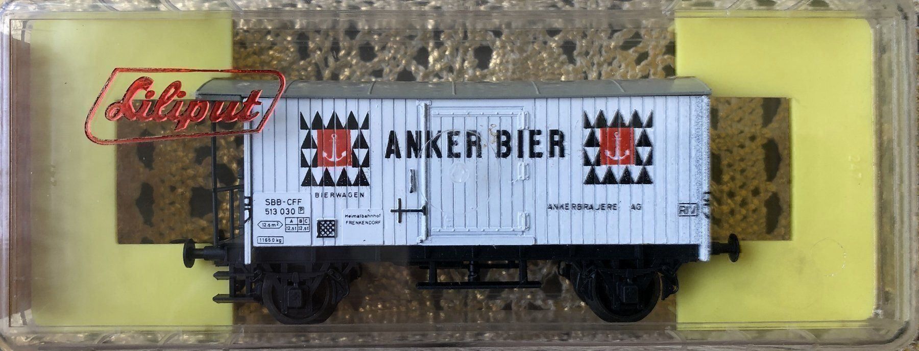 Liliput Trains électriques: Liliput Anker Bier SBB-CFF 248A51 – Neuf avec emballage d'origine à Burgdorf par Gedora