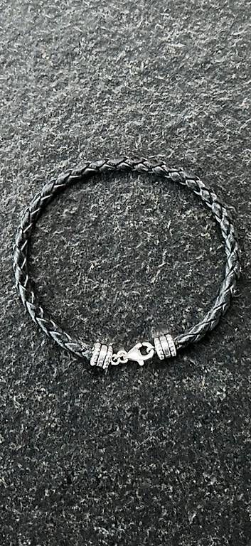 Bracciali & Braccialetti: Lederarmband von Thomas Sabo - schwarz – Usato da Scheuren venduto da tan_w6cx
