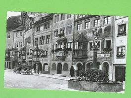 Stein am Rhein am Rathausplatz (Oldtimer)