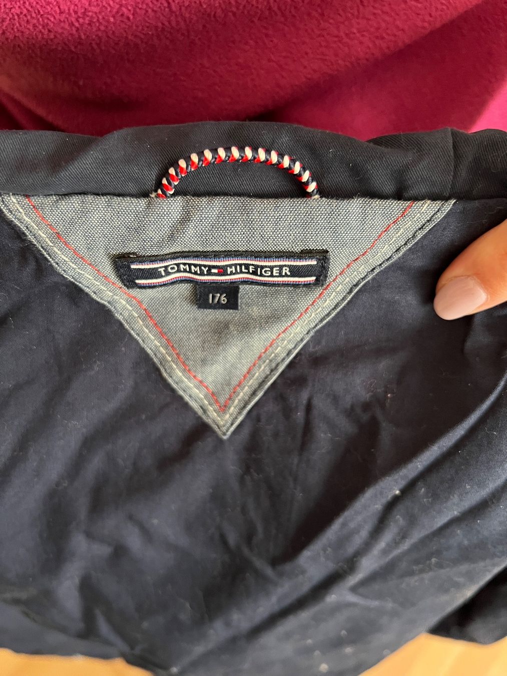 Tommy Hilfiger Giacche: TOMMY HILFIGER Navy Blue Jacket 176 – Usato da Horgen venduto da linuxrp 5