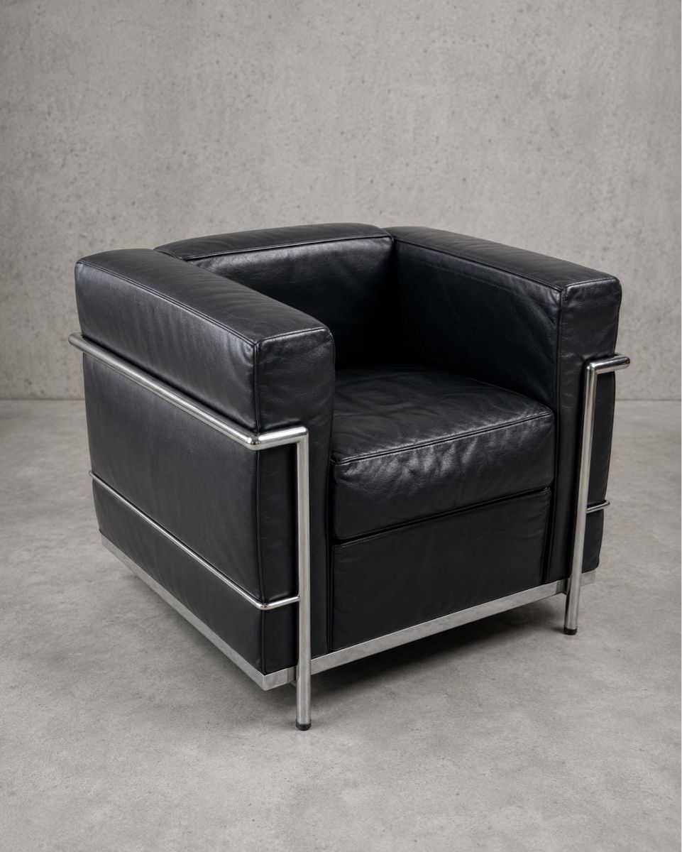 Poltrone: Le Corbusier Cassina LC2 REPLICA – Usato da Nürensdorf venduto da donmiguel7 1