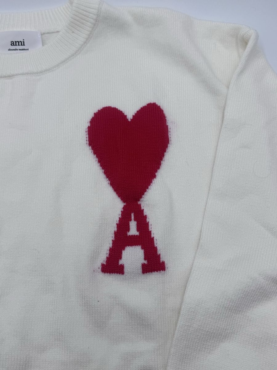 Maglioni & Felpe: AMI Paris Pullover weiss Grösse M, Neu! – Nuovo (secondo la descrizione) da Arnegg venduto da PascalHelfenberger 2