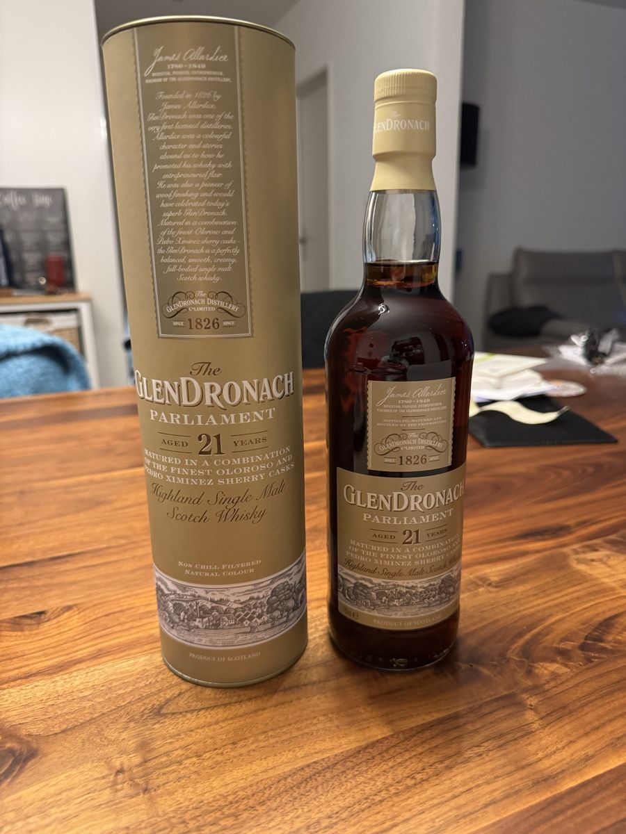 Glendronach Bevande alcoliche: The Glendronach Parliament 21 – Nuovo (secondo la descrizione) da Oftringen venduto da Trainer90