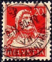 1930 TELLBRUSTBILD 20 RP SBK 174 - GESTEMPELT - B503