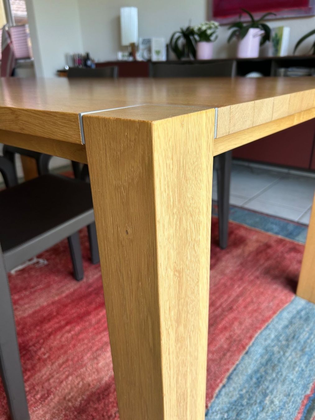 Pfister Tavoli: Massiver Esstisch aus Eichenholz, 200x95cm – Usato da Murten venduto da zia_6czz 2