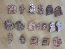 Fasnachtsplaketten Sammlung Basler Fasnacht u.a.