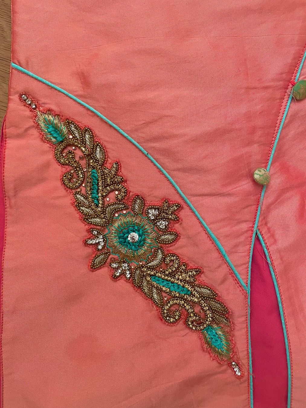 Kleider & Röcke: Festliches Kleid, 2-teilig, indisch – Gebraucht aus Zürich von Capetown14 5