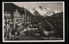 Interlaken, Hotels Viktoria und Jungfrau