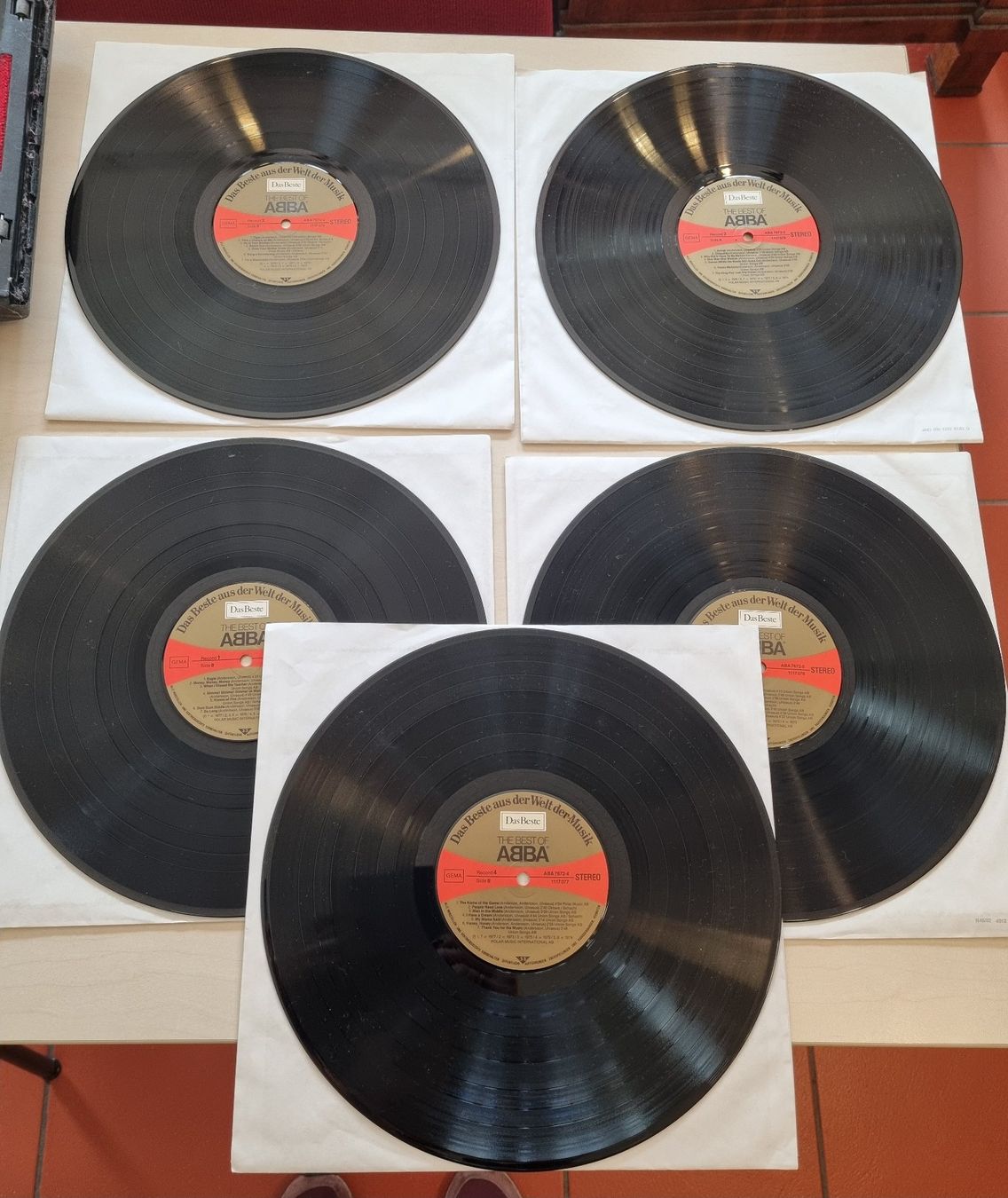 Dischi in vinile: ABBA - Best of (5 LP), Top Zustand – Usato da Wenslingen venduto da riger11 1