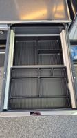 Materialeinsatz für USM Inos Rollcontainer A6-Schublade 3er