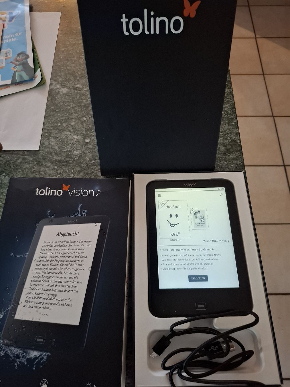 Tolino Tablet PC: Tolino Vision 2 – Usato da Diegten venduto da L.Weber89