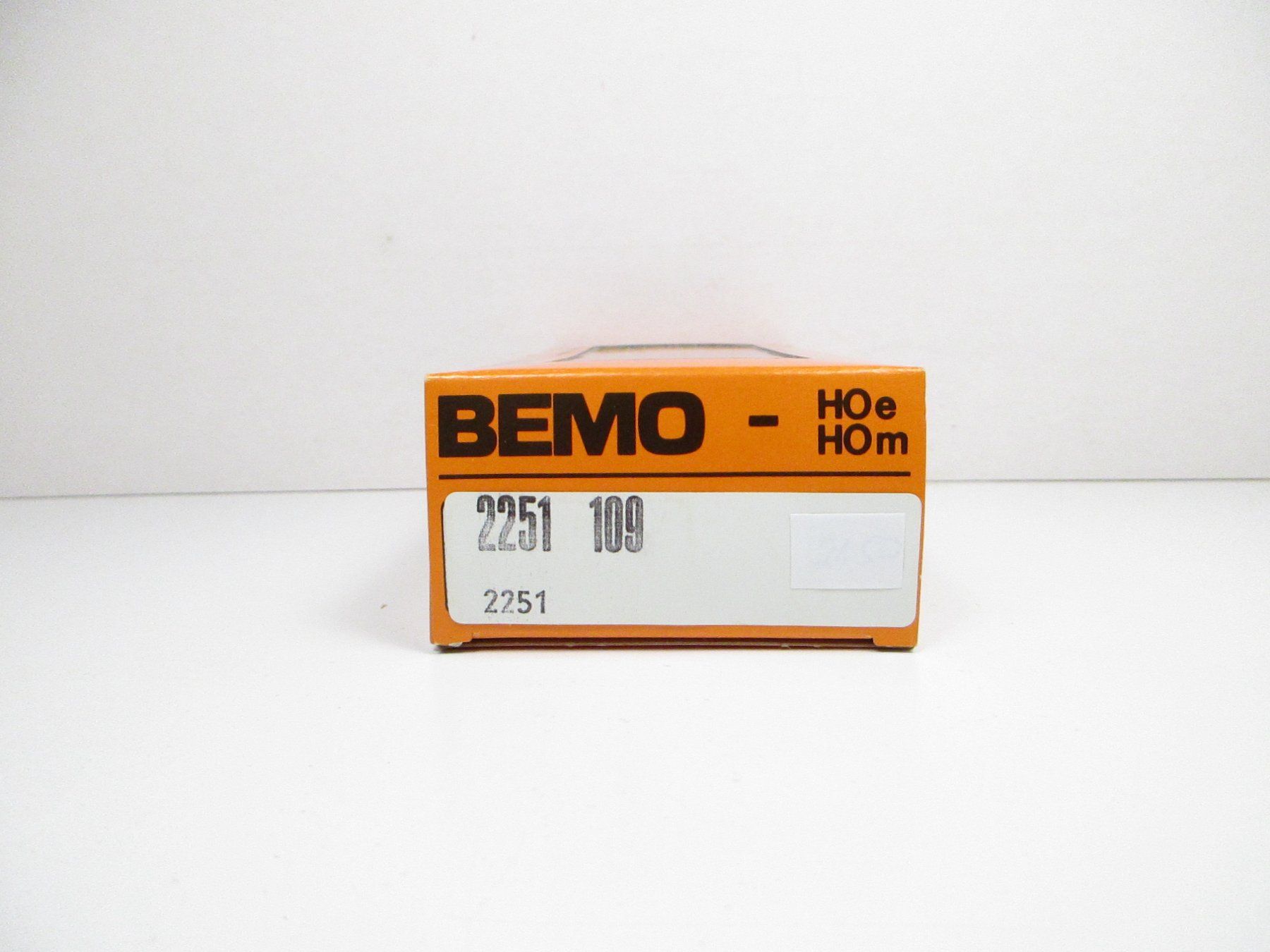 Bemo Modellini di ferrovie: Bemo H0m 2251 109 RhB Offener Güterwagen E 6609 – Nuovo e nell'imballaggio originale da Olten venduto da Heinrich875 9