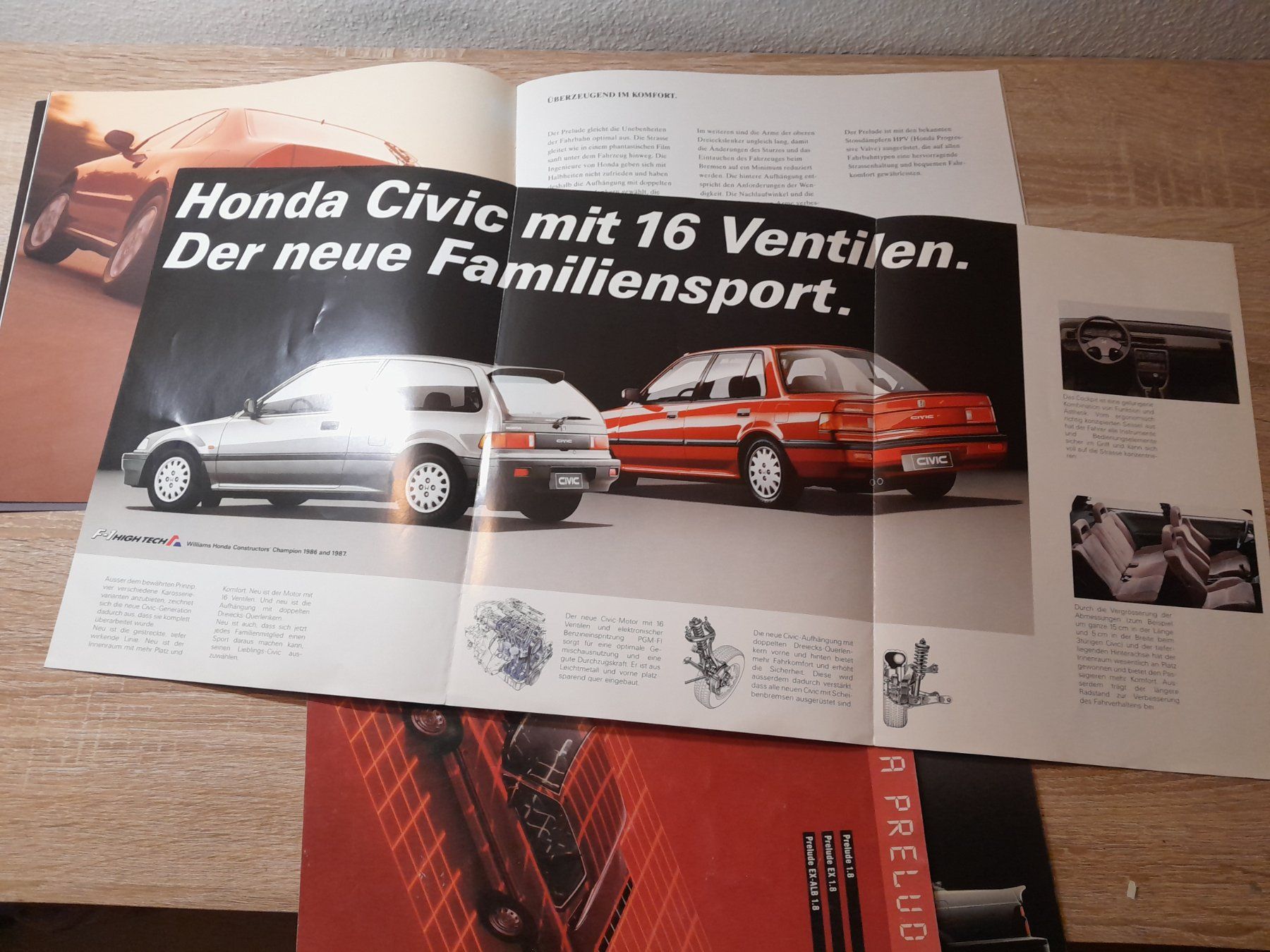Honda Documenti: Div. Alte Honda Auto Prospekte – Usato da Thun venduto da Dominic026 5