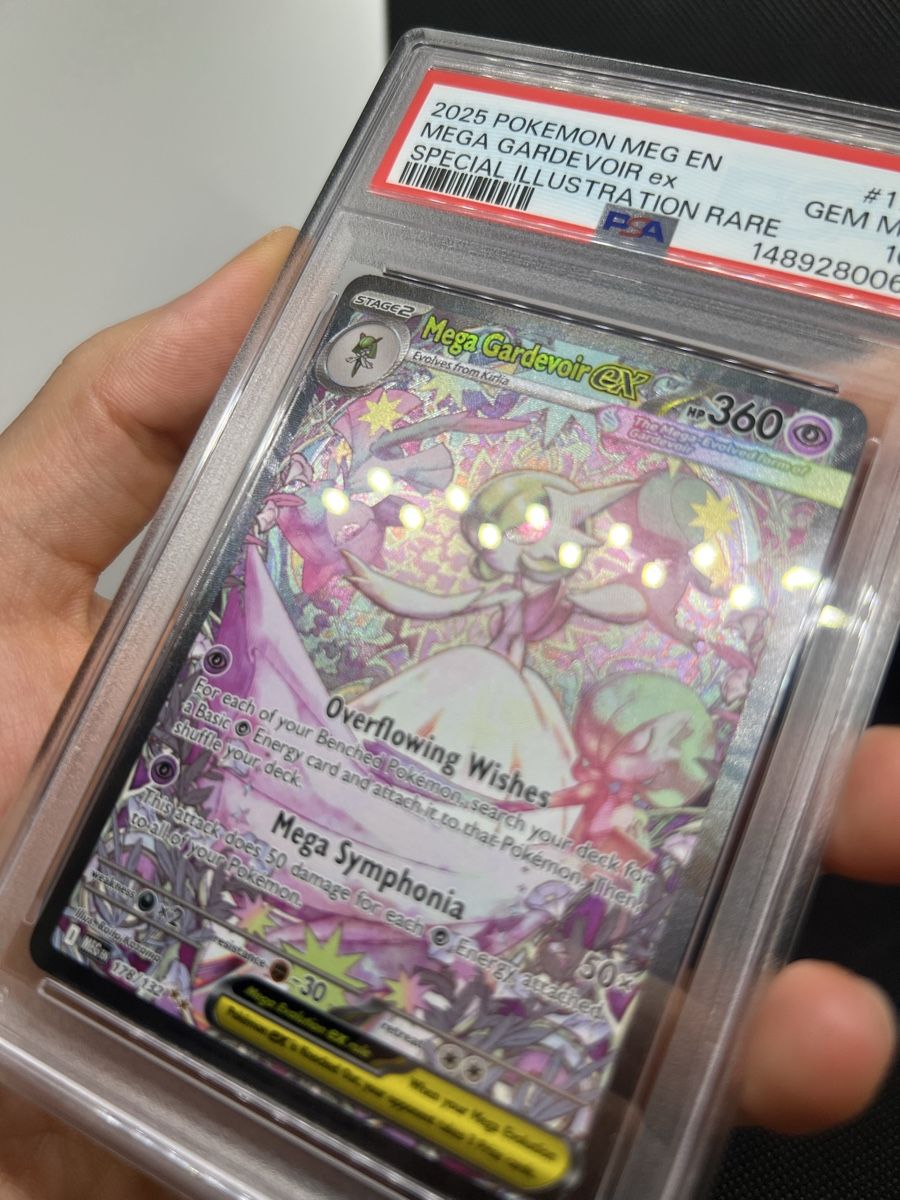 Pokémon Carte collezionabili: 2025 Mega Gardevoir ex #178 Mega Evolution SIR PSA 10 Ab 1.- – Nuovo (secondo la descrizione) da Perroy venduto da sou_7ff7 2