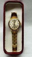 Elegante Eterna-Matic Damenuhr, Vintage, goldfarben.