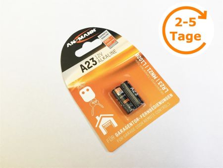 Batterie Alkaline A23/LR23 2er-Pack, 12V