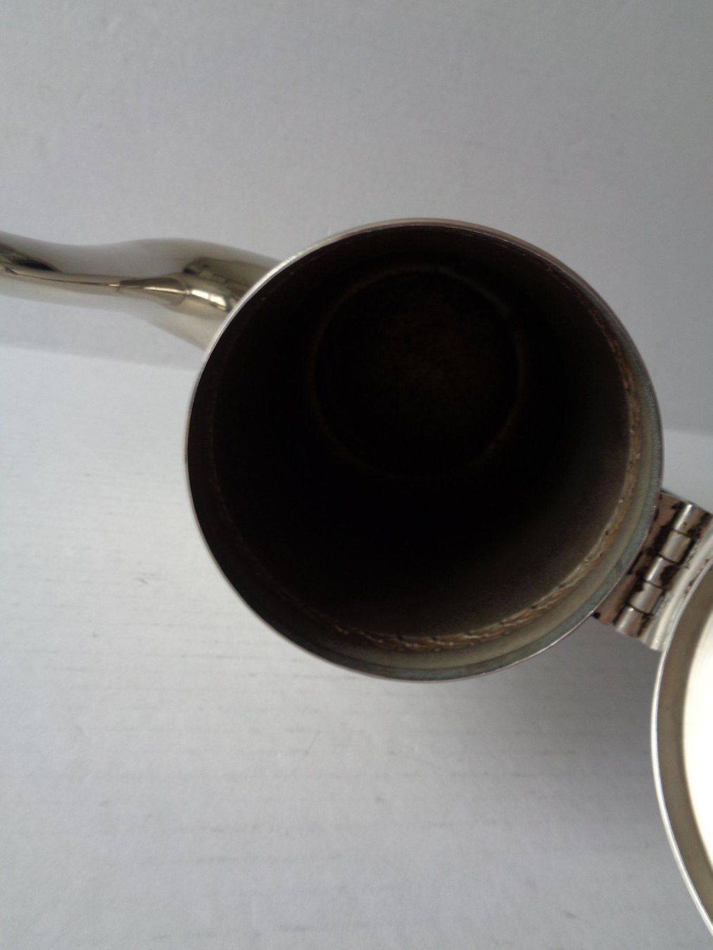Teekannen: Chrom - Kaffeekrug - Jugendstil – Gebraucht aus Chur von omonia 3