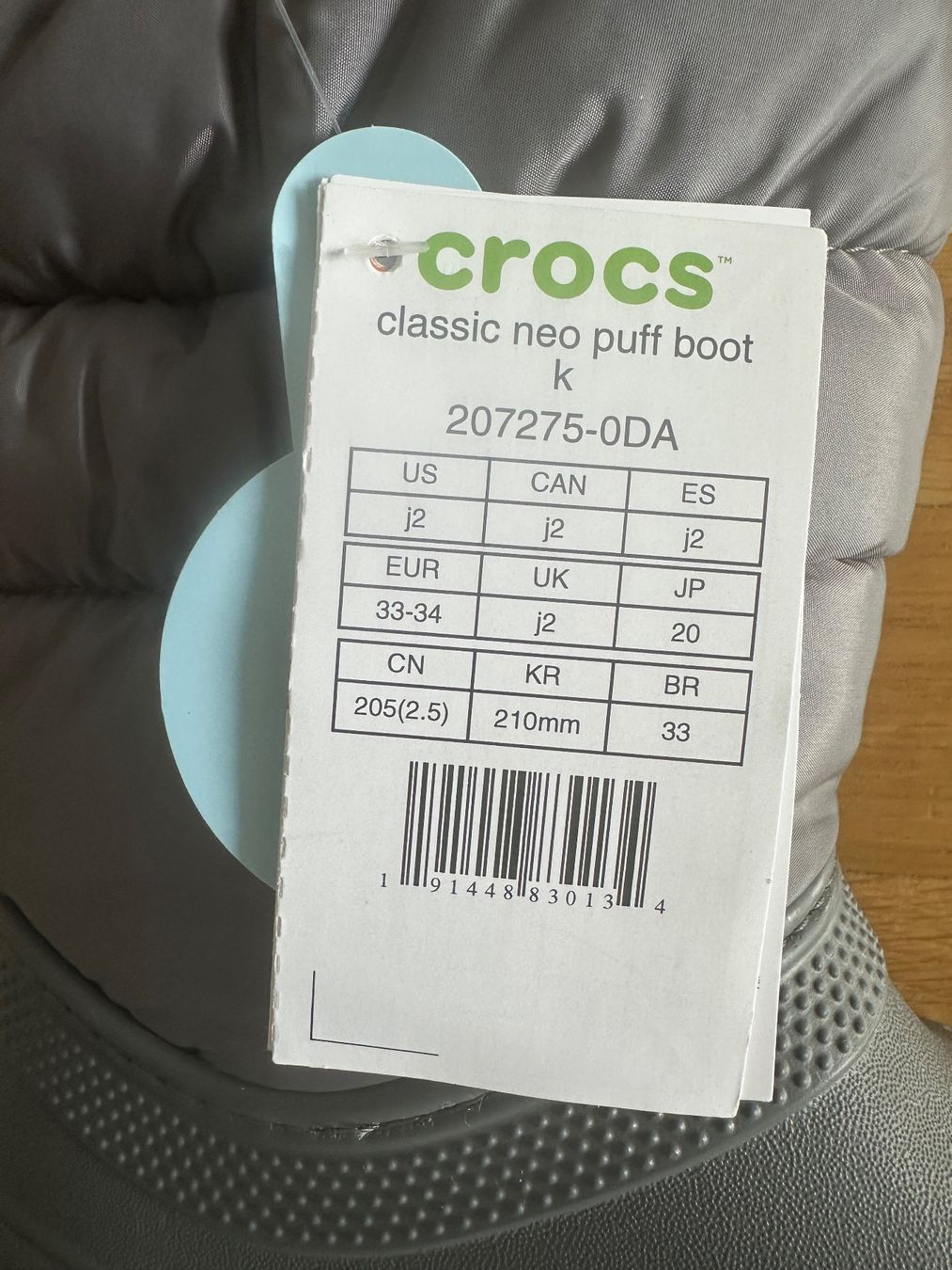 Crocs Herrenschuhe: CROCS NEW Winter Boot 33-34 – Neu und originalverpackt aus Montagnola von eva_gm6j 4