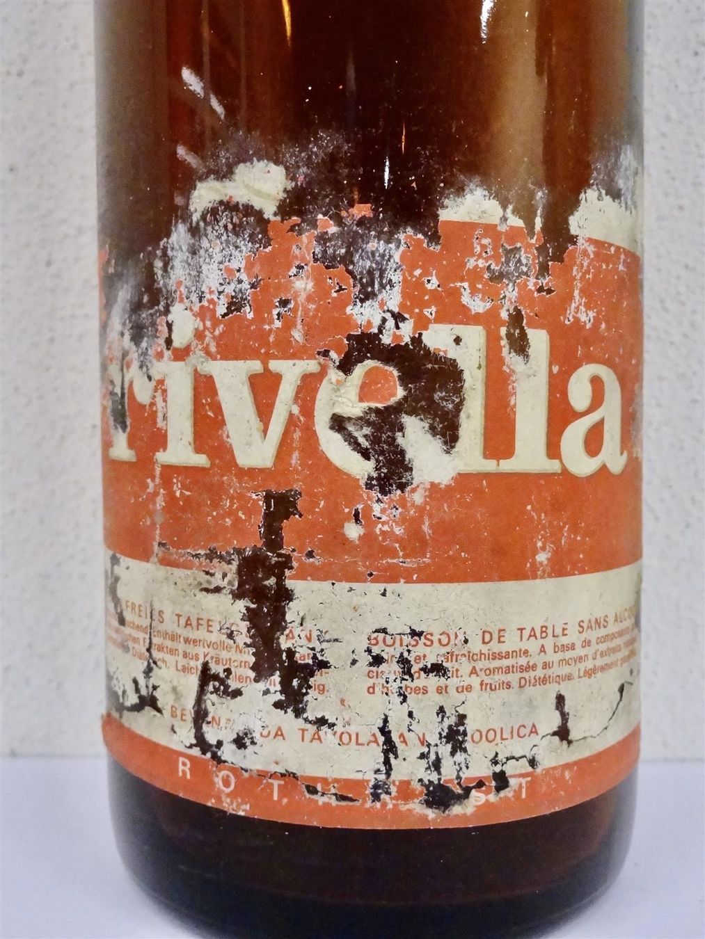Rivella Gläser, Krüge & Flaschen: alte Flasche RIVELLA 1968 BÜLACH – Gebraucht aus Kerzers von Flaschenposten 3