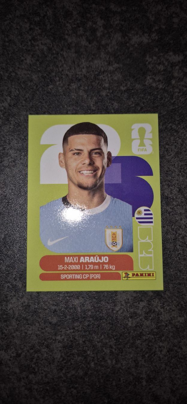 Panini Carte collezionabili: Panini WM 2026 Maxi Araújo – Nuovo (secondo la descrizione) da Winterthur venduto da ric_b9m9