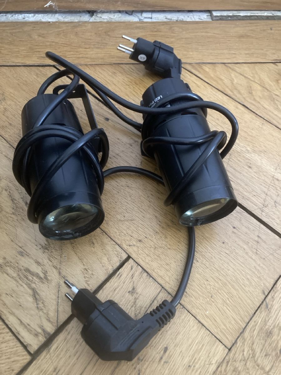 Lampen: 2x BeamZ PS6WB LED Pin spots 6W – Gebraucht aus Zürich von selectionboutique