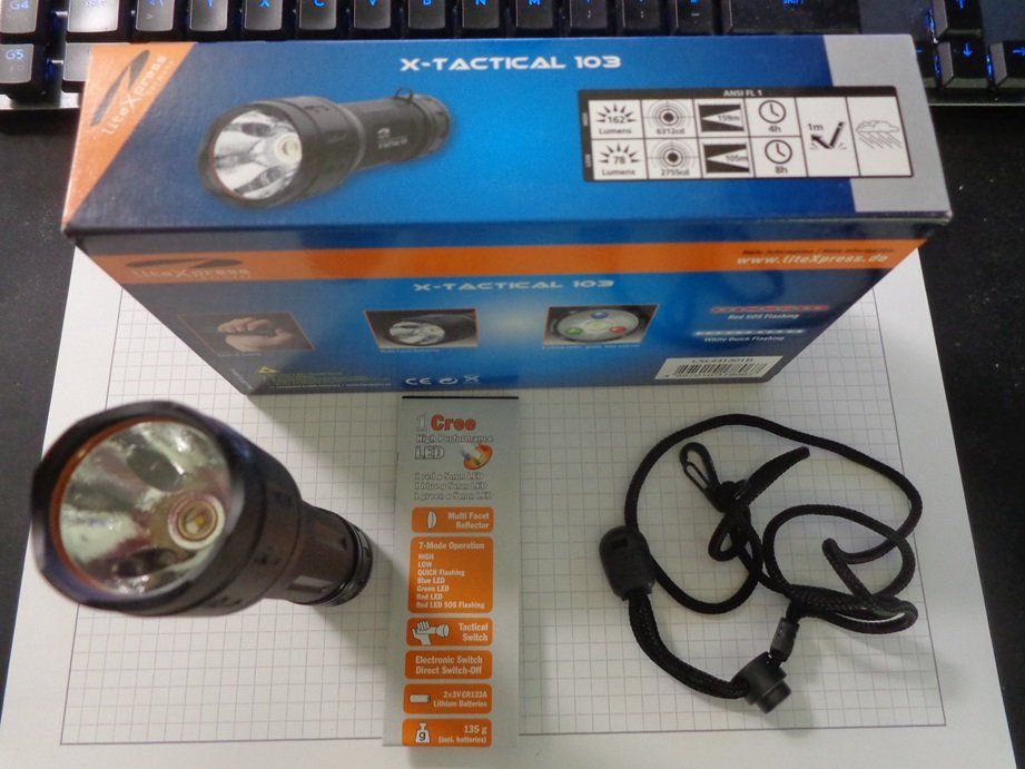 Lampade: LITEXPRESS X-Tactical 103 – Nuovo (secondo la descrizione) da Gontenschwil venduto da Ch_suk 4